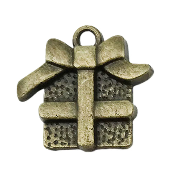 Alloy Snowman Christmas Tree Deer Snowflake Pendant Accessories Diy Earrings Electroplated Natural And Cartoon Style