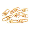 Alloy Spray Paint Handmade Key Chain Door Buckle Mask Chain Pendant Bag Decoration Accessories