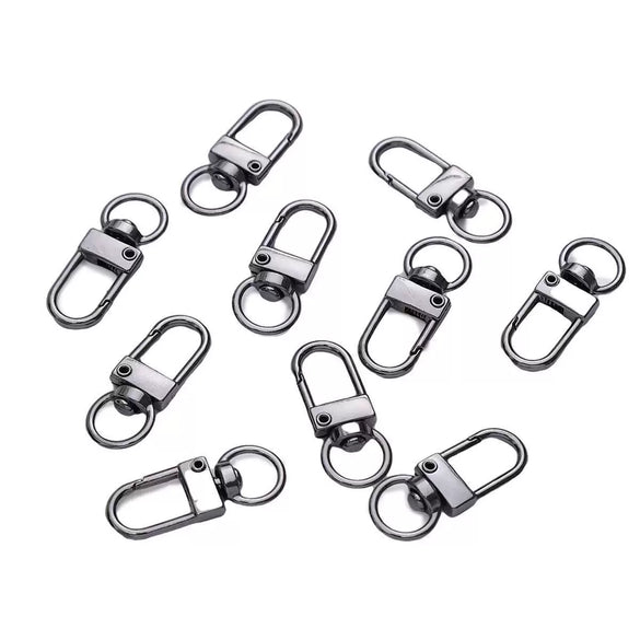 Alloy Spray Paint Handmade Key Chain Door Buckle Mask Chain Pendant Bag Decoration Accessories