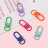 Alloy Spray Paint Handmade Key Chain Door Buckle Mask Chain Pendant Bag Decoration Accessories