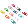 Alloy Spray Paint Handmade Key Chain Door Buckle Mask Chain Pendant Bag Decoration Accessories