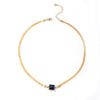 Alloy Square Geometric Simple Style Women's Clavicle Chain Necklace Jewelry