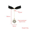 Alloy Star Necklace With Animals Zodiac Pattern Electroplated And Box Chain Velvet Flannel Material