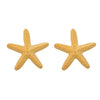 Alloy Starfish Animal Style Electroplated Women's Jewelry Earrings