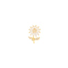 Alloy Sunflower Brooch For Women Electroplated Cute Natural Style