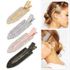 Alloy Surfboard Rhinestone Seamless Hairpin For Women
