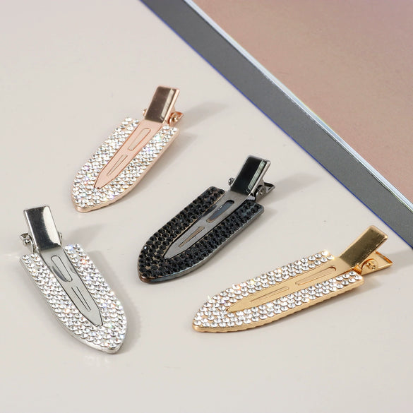 Alloy Surfboard Rhinestone Seamless Hairpin For Women