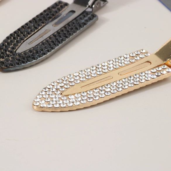 Alloy Surfboard Rhinestone Seamless Hairpin For Women