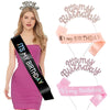 Alloy Sweet Style Electroplated Rhinestone Headband And Belt For Birthday Party Accessories