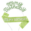 Alloy Sweet Style Electroplated Rhinestone Headband And Belt For Birthday Party Accessories