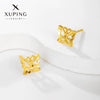 Alloy Sweet Style Flower Earrings For Women Electroplated