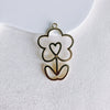 Alloy Sweet Style Macaron Color Flower Earrings And Hair Accessories Diy Handmade Jewelry