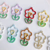 Alloy Sweet Style Macaron Color Flower Earrings And Hair Accessories Diy Handmade Jewelry