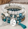 Alloy Tassel Wings Pendant Ladies Bracelet Fashion Style