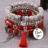 Alloy Tassel Wings Pendant Ladies Bracelet Fashion Style