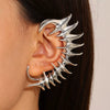 Alloy Thorn Spine Bone Mechanical Style Electroplated Ear Clip For Men And Women