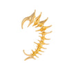 Alloy Thorn Spine Bone Mechanical Style Electroplated Ear Clip For Men And Women