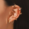 Alloy Thorn Spine Bone Mechanical Style Electroplated Ear Clip For Men And Women