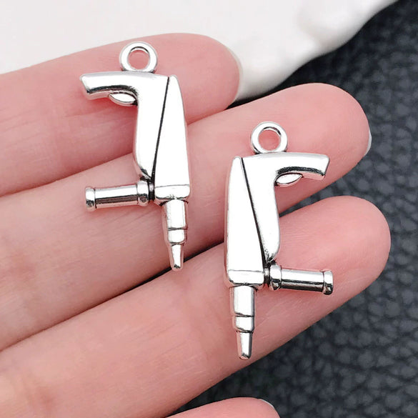 Alloy Tool Shaped Jewelry Accessories Pendant With Electroplating