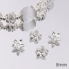 Alloy Torus Spacer Bead Handmade Diy Beaded Material Bracelet Necklace Accessories With Electroplating