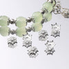 Alloy Torus Spacer Bead Handmade Diy Beaded Material Bracelet Necklace Accessories With Electroplating