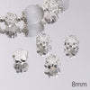 Alloy Torus Spacer Bead Handmade Diy Beaded Material Bracelet Necklace Accessories With Electroplating