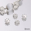 Alloy Torus Spacer Bead Handmade Diy Beaded Material Bracelet Necklace Accessories With Electroplating