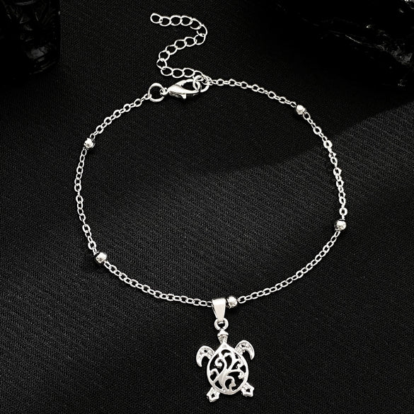 Alloy Turtle Foot Decoration Simple Style For Women