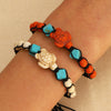 Alloy Turtle Handmade Unisex Vintage Jewelry Bracelet With Animal Zodiac Pattern And Electroplating
