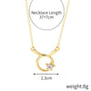 Alloy Twelve Constellations Star Pendant Necklace