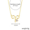 Alloy Twelve Constellations Star Pendant Necklace