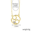 Alloy Twelve Constellations Star Pendant Necklace