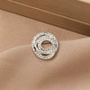 Alloy Twist Geometric Women's Jewelry Set With Electroplating Necklace Earrings Ring