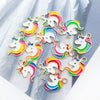 Alloy Unicorn Pendant With Oil Drop Design Handmade Jewelry Accessories For Diy Bracelets