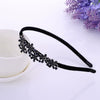 Alloy Velvet Nonslip Crystal Retro Bow Headband With Rhinestones For Women Electroplated Hair Accessories
