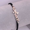 Alloy Velvet Rhinestone Headband Bow Handmade Hair Accessories For Women