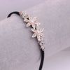 Alloy Velvet Rhinestone Headband Bow Handmade Hair Accessories For Women