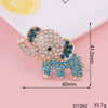 Alloy Vintage Lion Head Leopard Head Elephant Diy Handmade Electroplated Material