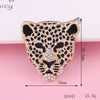 Alloy Vintage Lion Head Leopard Head Elephant Diy Handmade Electroplated Material