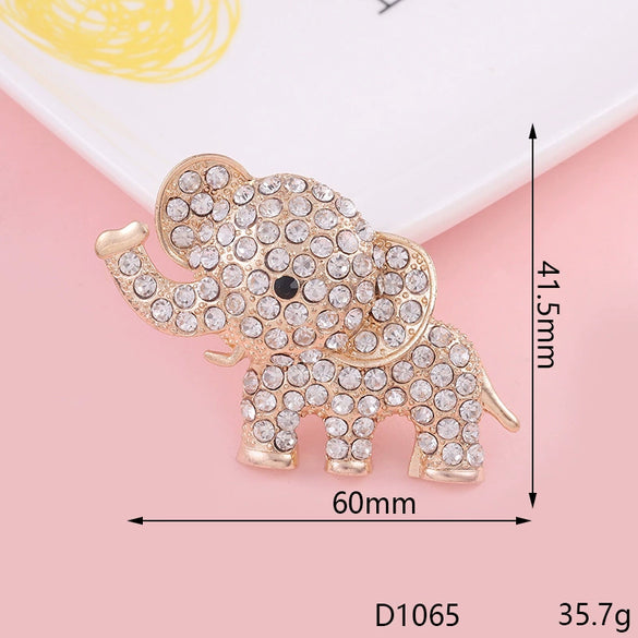 Alloy Vintage Lion Head Leopard Head Elephant Diy Handmade Electroplated Material