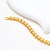 Alloy Vintage Reverse Mold Gold Plated Electroplated Women's Bracelet
