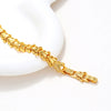 Alloy Vintage Reverse Mold Gold Plated Electroplated Women's Bracelet