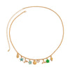 Alloy Waist Chain Bohemian Style Oil Drop Small Flower Starfish Scallop Shell Fish Tail
