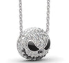 Alloy Water Wave Chain Diamond Skull Devil Fashion Creative Women's Earring Necklace
