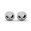 Alloy Water Wave Chain Diamond Skull Devil Fashion Creative Women's Earring Necklace