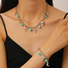 Alloy Western Cowboy Style Jewelry With Bull Head Horseshoe Hat Pattern And Electroplating