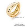Alloy Wide Bracelet Geometric Style With Hammering Pattern Letters Numbers Text Electroplated