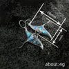 Alloy Women's Animal Zodiac Personality Niche Exaggerated Earrings