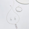 Alloy Women's Animals Style Bear Little Pig Small Animal Electroplated Bracelet Necklace Earrings Three Piece Accessories