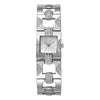 Alloy Women's Bracelet Watch Retro Style Square Strip Nailed Diamond Steel Band